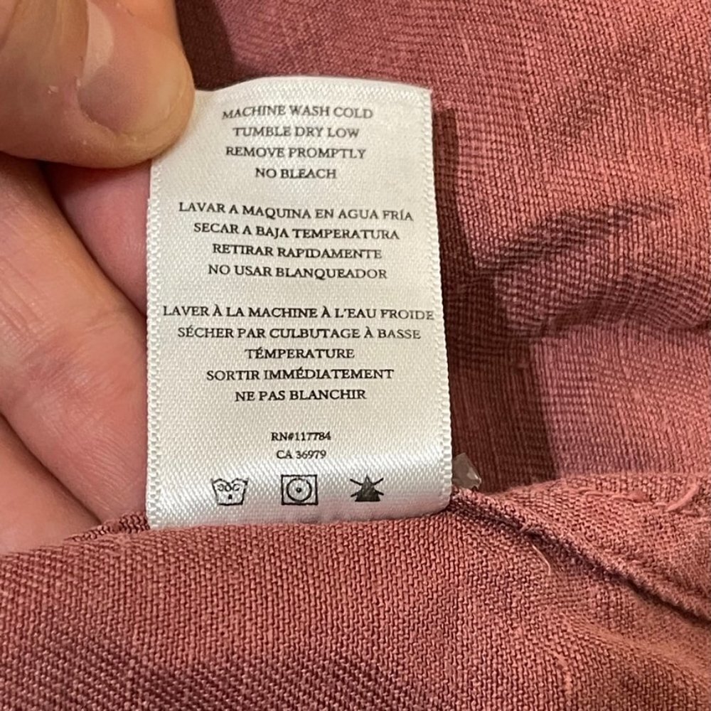 Rails Collins Pink Utility Jacket Size Small - image 7